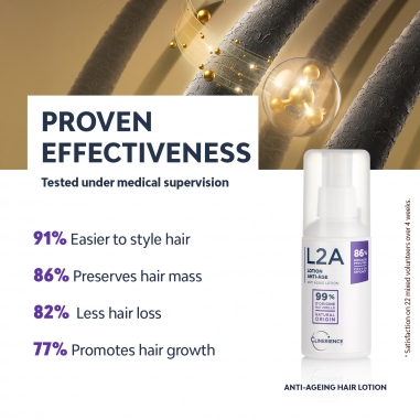 L2A - ANTI-AGEING HAIR LOTION - PROVEN...